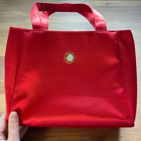 PALOMA Picasso nylon red satiny little bag - Picture 2 of 9